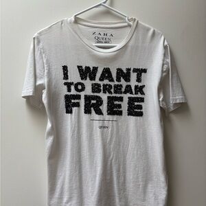 QUEEN ZARA official merch collab tshirt